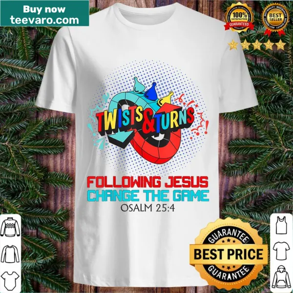 Inspirational faith T-shirt with Follow Jesus message