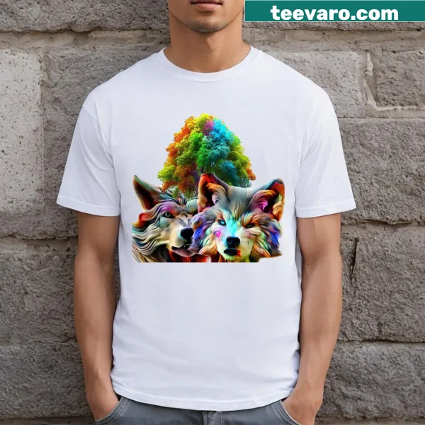 Inspirational text graphic about lunch and opportunities on t-shirt