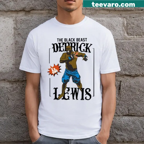 Boxing-themed T-shirt inspired by Derrick Lewis