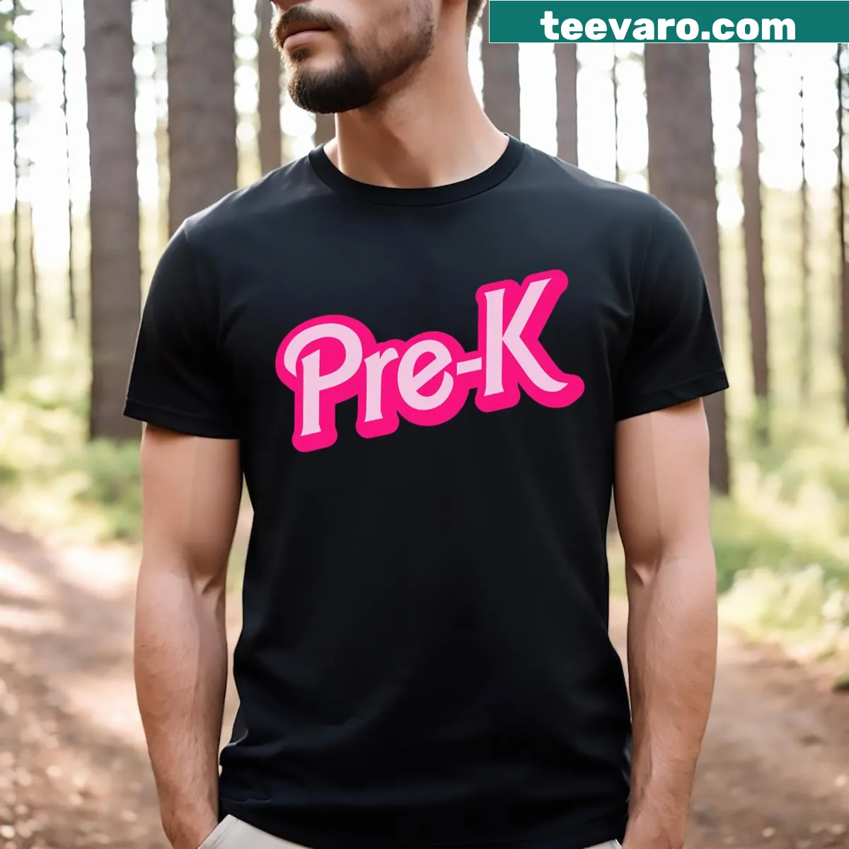Trendy style t-shirt for girls with playful graphics — on a men's t-shirt