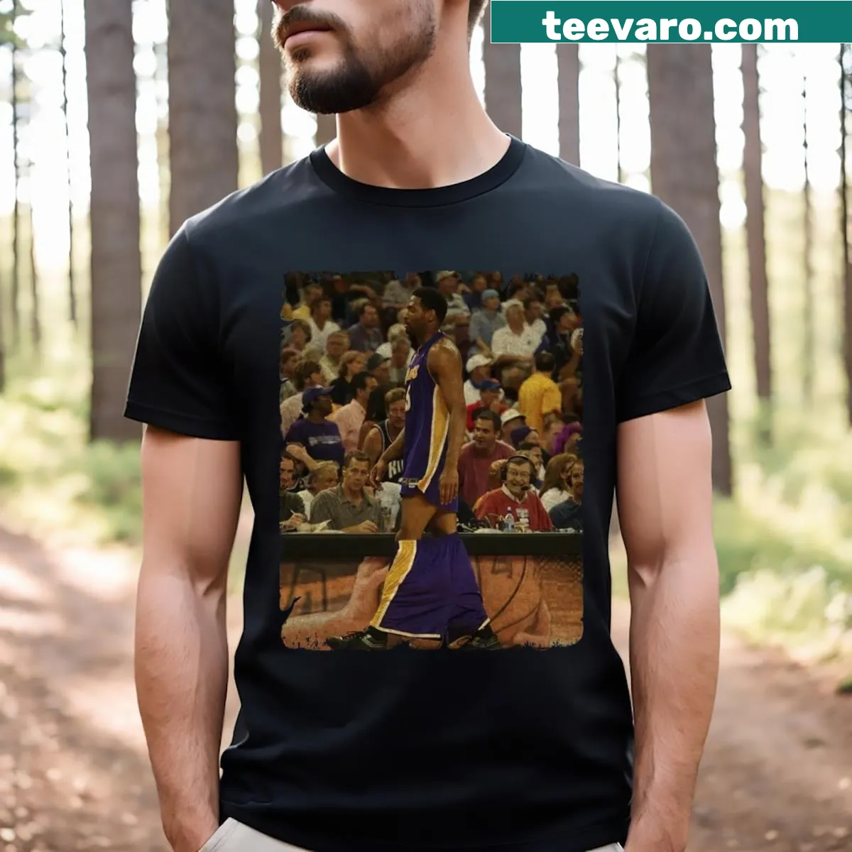 Humorous t-shirt with the phrase 'Bro Got Them Pants Hanging!' — on a men's t-shirt