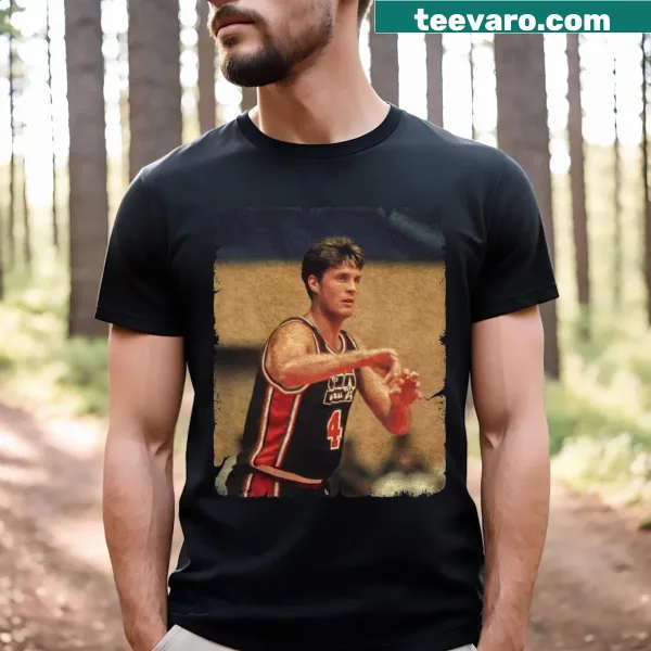 Christian Laettner Team USA t-shirt featuring number 4