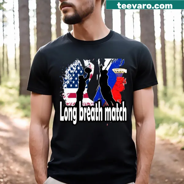 T-shirt with typography reflecting the intersection of politics and sports