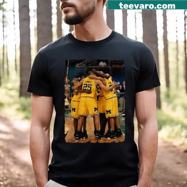 Vintage Fab Five basketball t-shirt with classic graphics