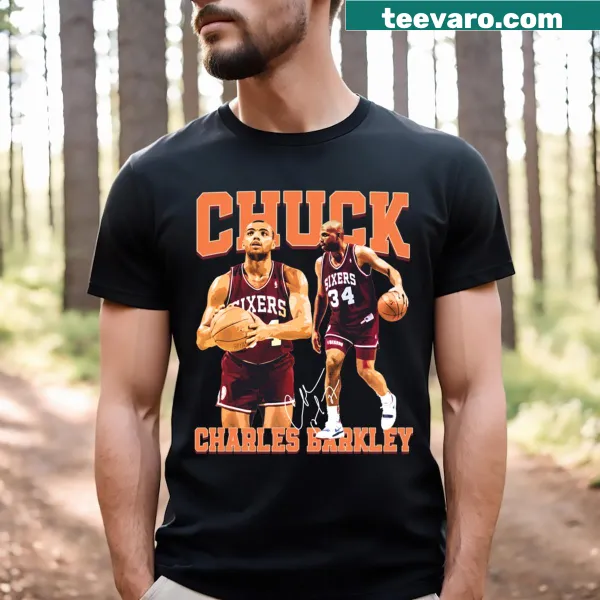 Vintage Charles Barkley basketball t-shirt