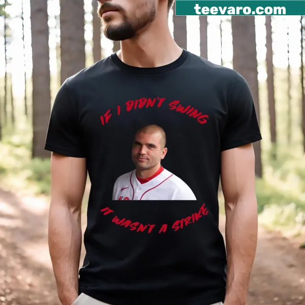 Funny Joey Votto t-shirt with the phrase about baseball swings
