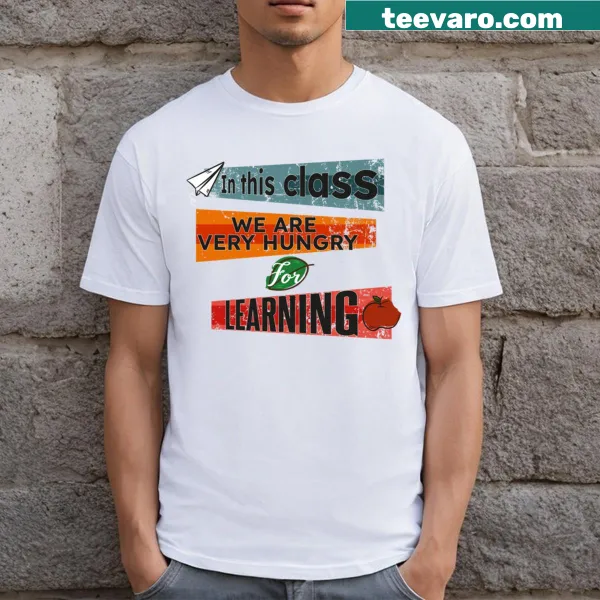 T-shirt with positive message about learning for back-to-school