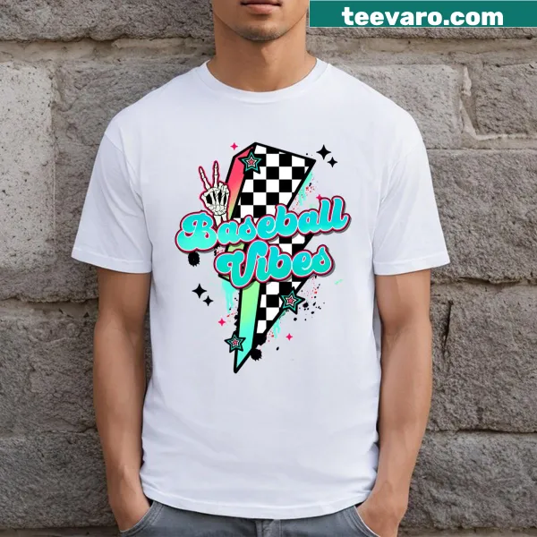 Vintage baseball vibes T-shirt celebrating home runs