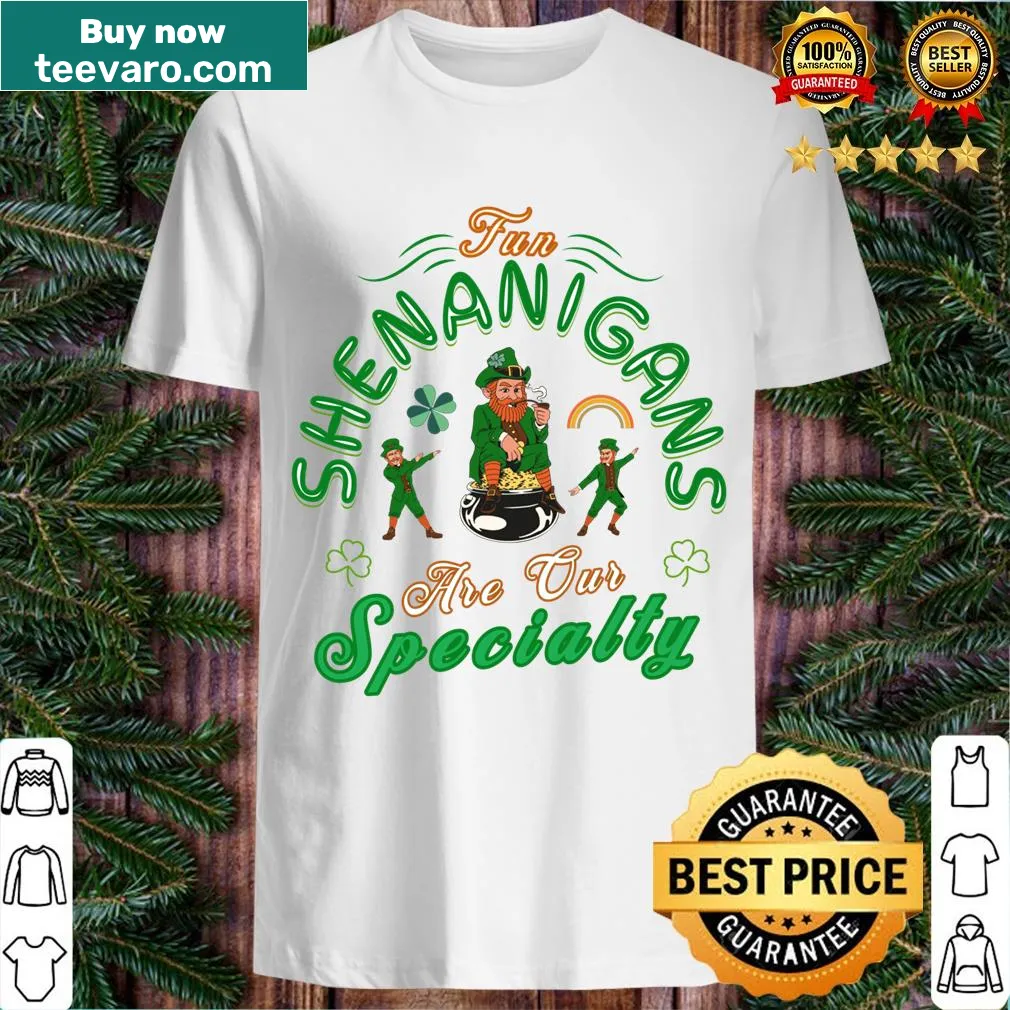 Funny graphic design for St. Patrick's Day — on a men's t-shirt