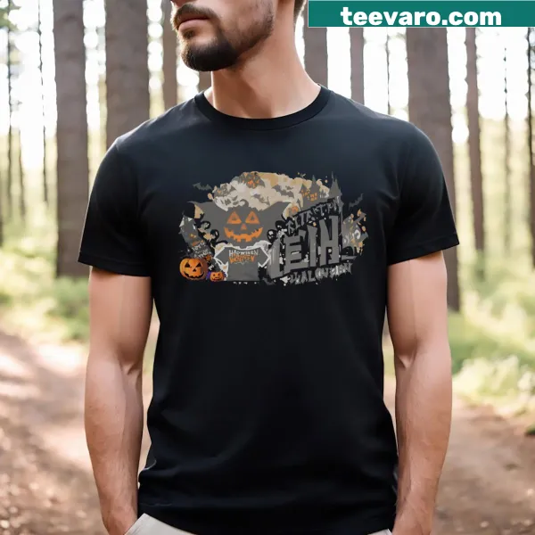 Vintage-style Halloween t-shirt with enchanting design