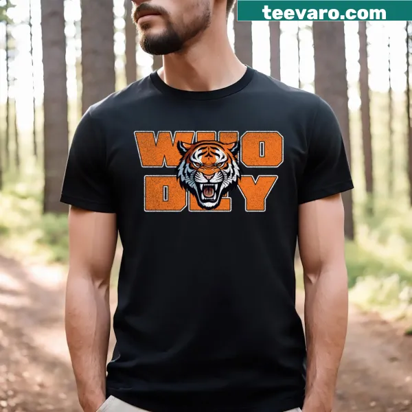 Playful Bengals-themed T-shirt with humorous graphic design