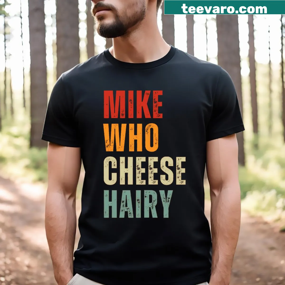 Sarcastic vintage-style T-shirt with humorous saying — on a men's t-shirt