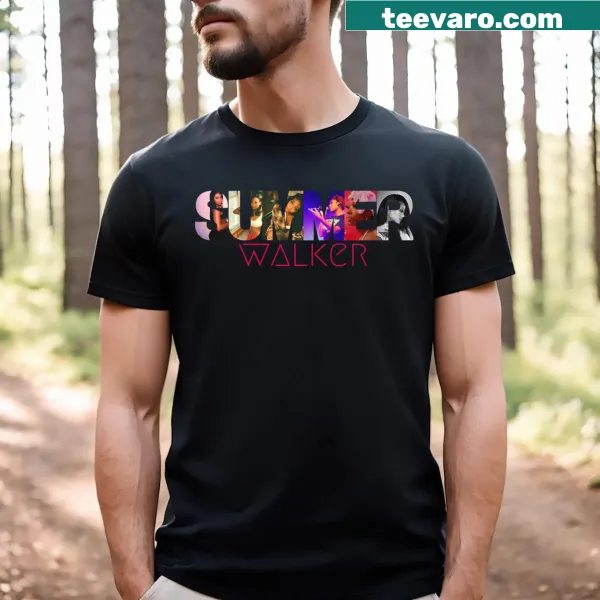 Summer-themed shirt with the phrase 'Summer Girls Need Love' in playful typography