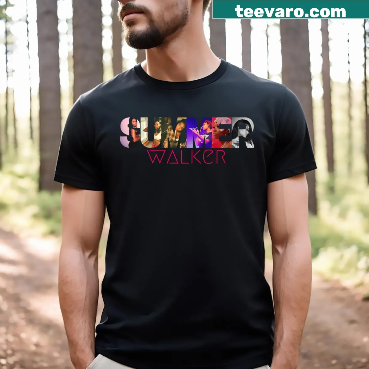 Summer-themed shirt with the phrase 'Summer Girls Need Love' in playful typography — on a men's t-shirt