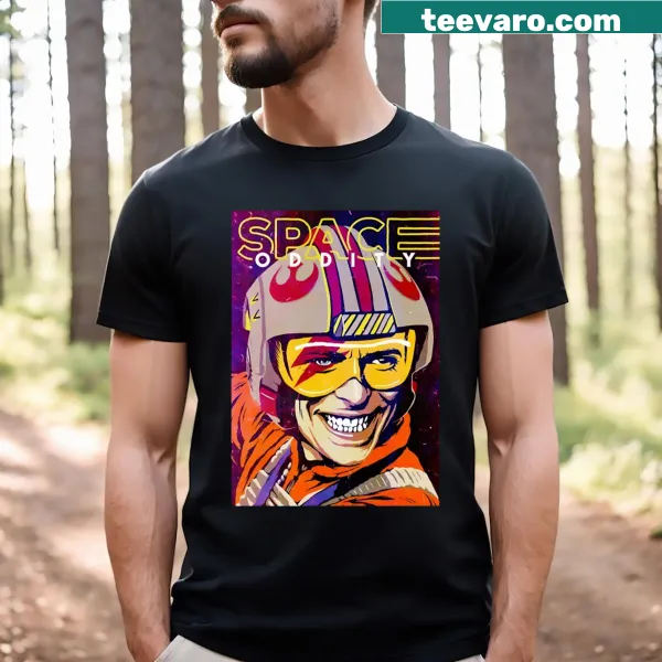 T-shirt inspired by Ziggy Stardust and space exploration