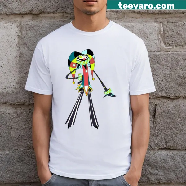 T-shirt featuring Fizzarolli from Helluva Boss for fans of the series