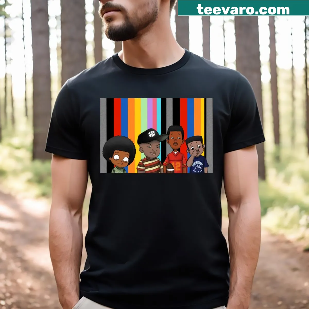 Playful graphic design for kids' Baby Boyz t-shirt — on a men's t-shirt