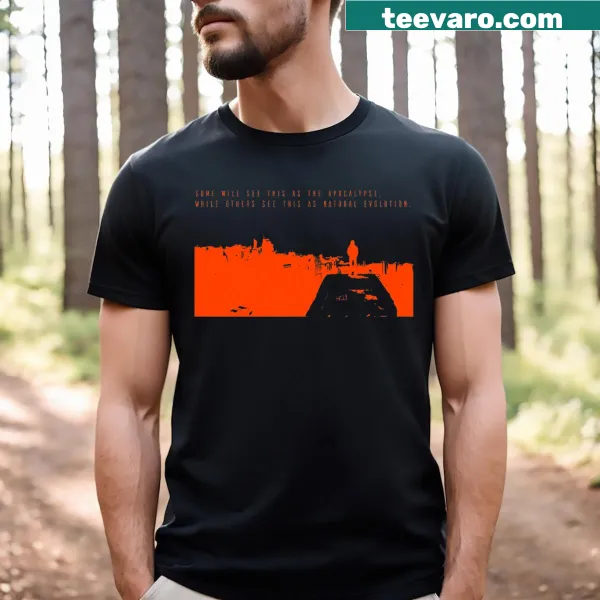 Playful apocalypse-themed Halloween t-shirt