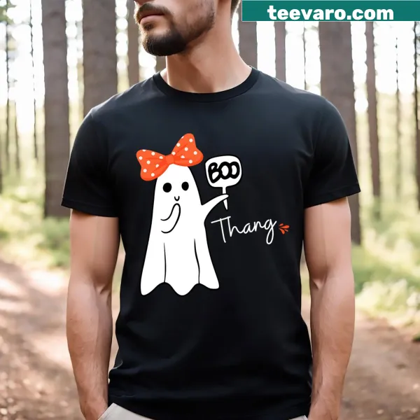 Cute ghost design for girls Halloween T-shirt