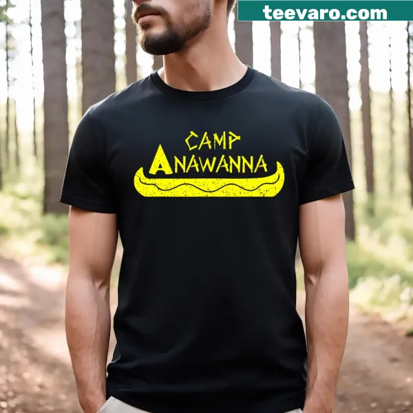 Vintage Camp Anawanna graphic on T-shirt