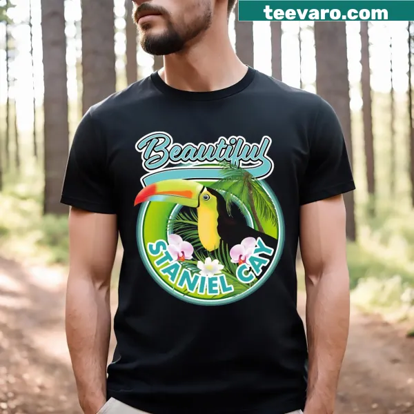 Staniel Cay travel logo graphic design