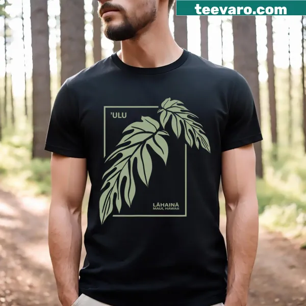 T-shirt featuring illustration of Ulu breadfruit celebrating Hawaiian culture