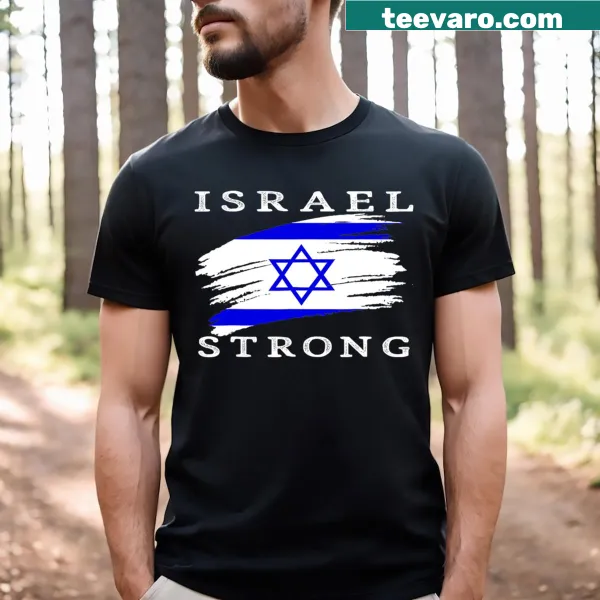 T-shirt with 'Pray For Israel' text emphasizing support
