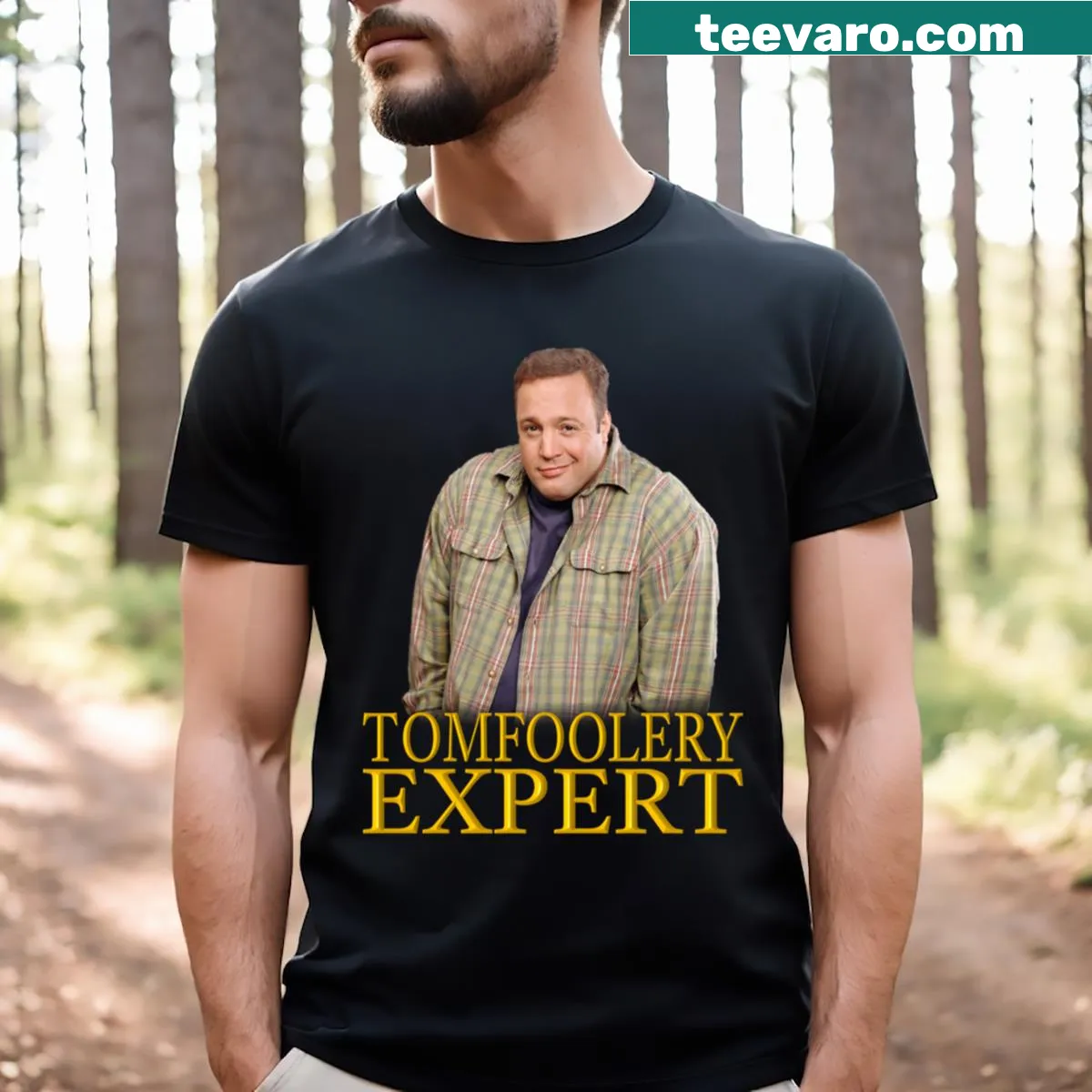 Funny T-shirt for teachers with 'Trick Or Teach' phrase for Halloween — on a men's t-shirt