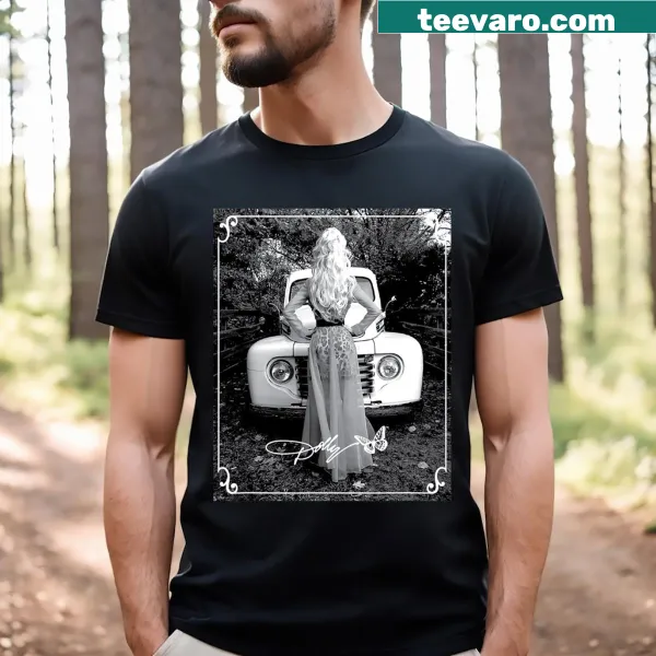 Vintage truck graphic T-shirt featuring Dolly Parton