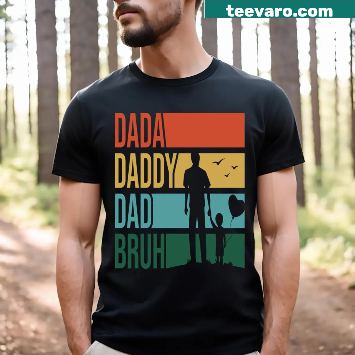 Sarcastic Dada T-shirt for Father's Day — on a men's t-shirt