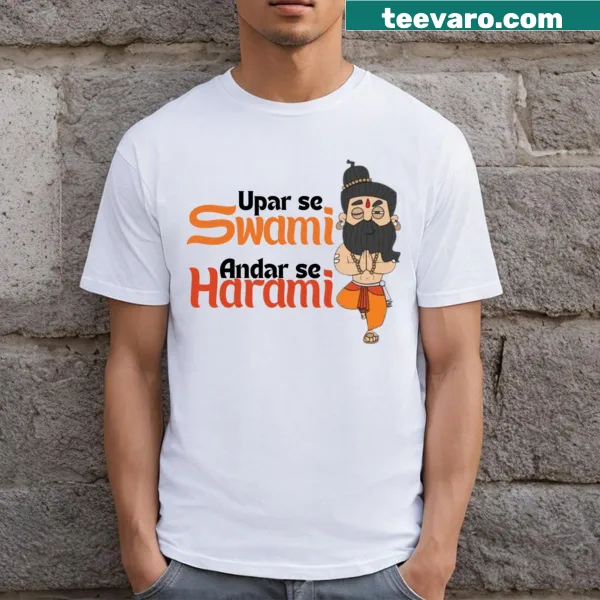 Bollywood-inspired funny joke graphic t-shirt