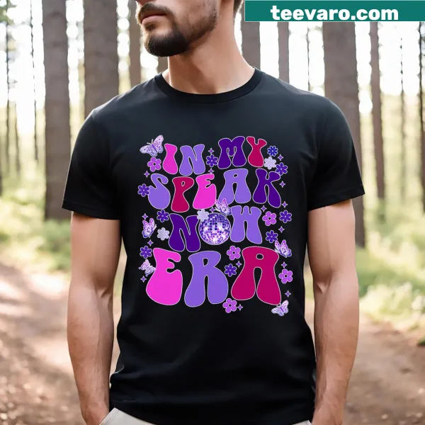 Fun tee celebrating the 'Speak Now' music era
