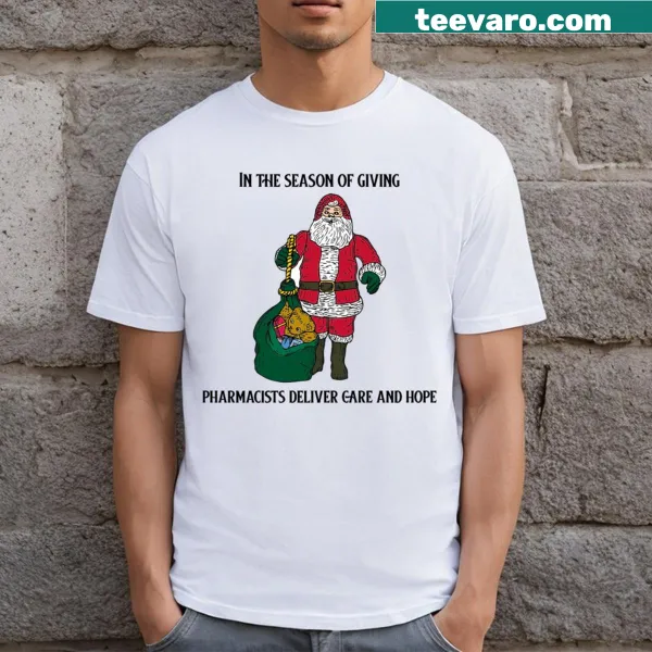 T-shirt celebrating pharmacists' role in care and hope
