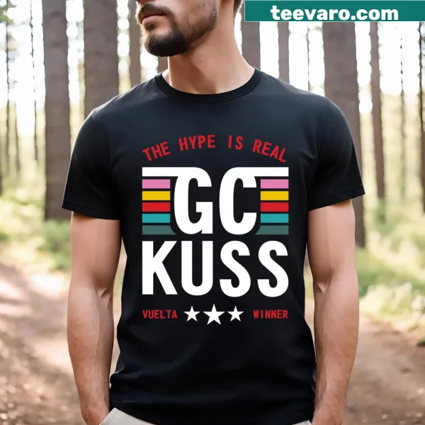 Retro Gc Kuss T-shirt with a vintage-inspired logo at center.