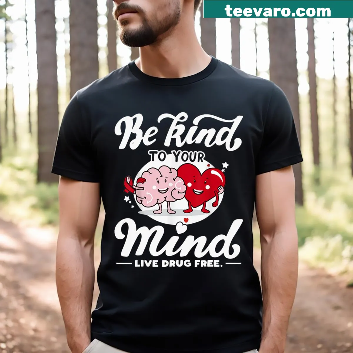 Funny Christmas T-shirt with 'Being Related To Me' text — on a men's t-shirt