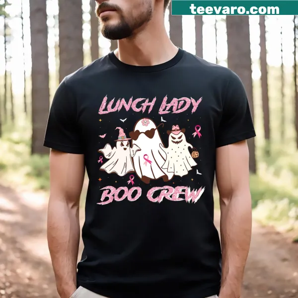 Cute ghost and pumpkin design for Halloween t-shirt