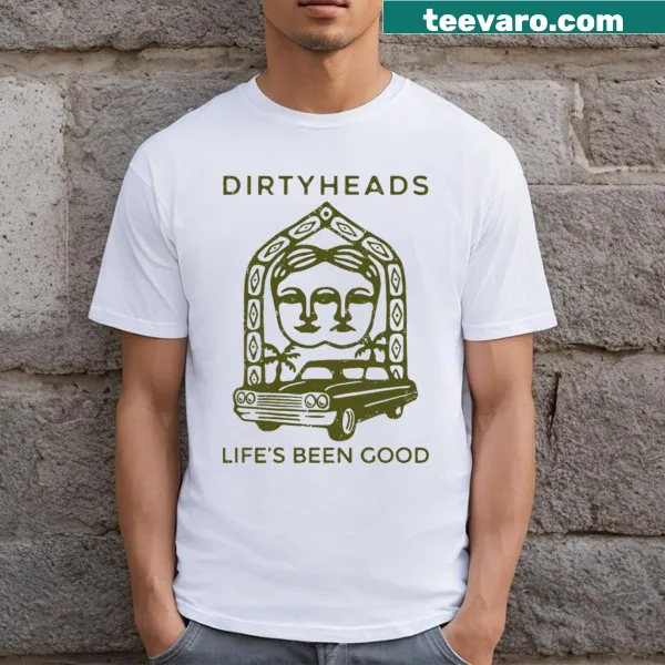 T-shirt featuring Dirty Heads Island Glow design