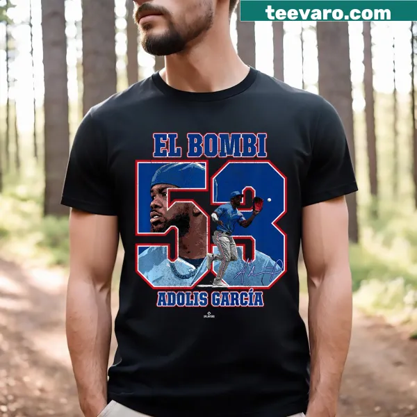 Texas MLBPA t-shirt featuring Adolis Garcia