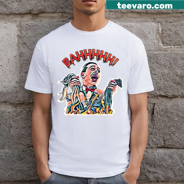 Illustrated Pee Wee Herman t-shirt