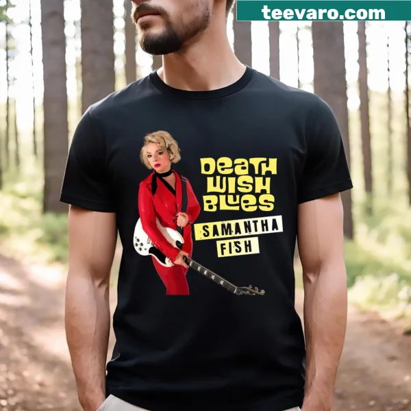 Bold typography t-shirt featuring 'No Apologies' by Samantha Fish