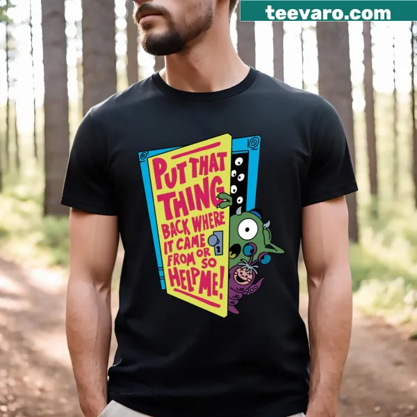 Funny T-shirt with a slogan about musicals