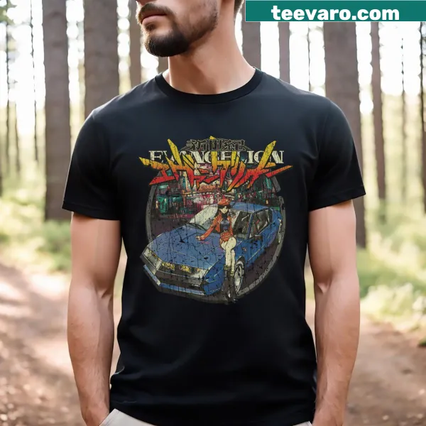 T-shirt honoring Misato Katsuragi from Evangelion