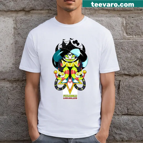 Playful t-shirt featuring Fizzarolli from Loolooland