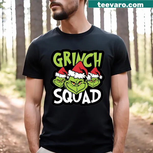 Nostalgic design featuring 'Grinch Stole Christmas' on a T-shirt