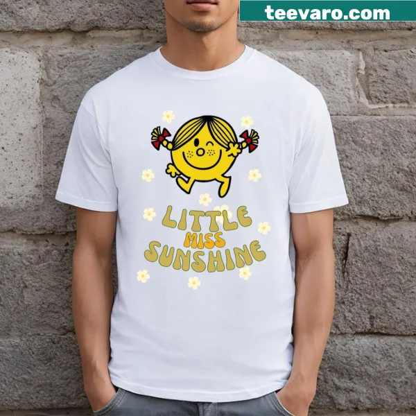 Cute T-shirt featuring Little Miss Sunshine illustration