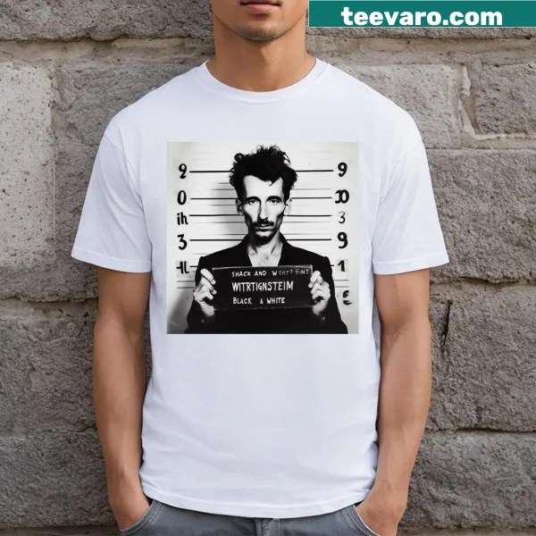 Philosophy-themed t-shirt featuring quote by Wittgenstein