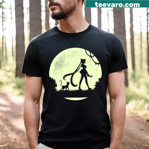 Illustration of a Sailor Queen on a t-shirt