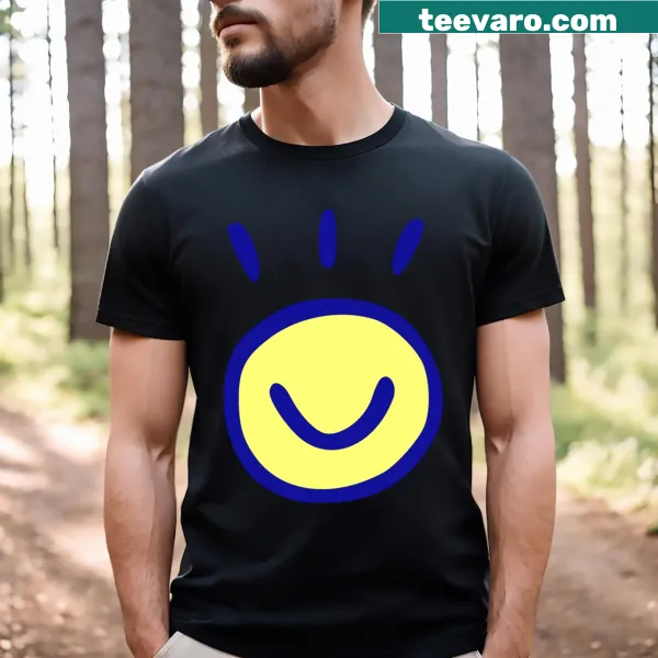 Minimalist T-shirt with the Toki Pona logo in simple typography