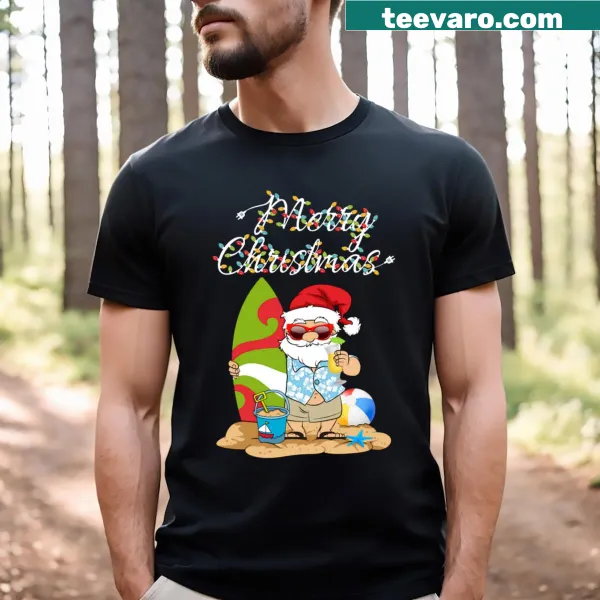 Funny T-shirt for Christmas in July parties