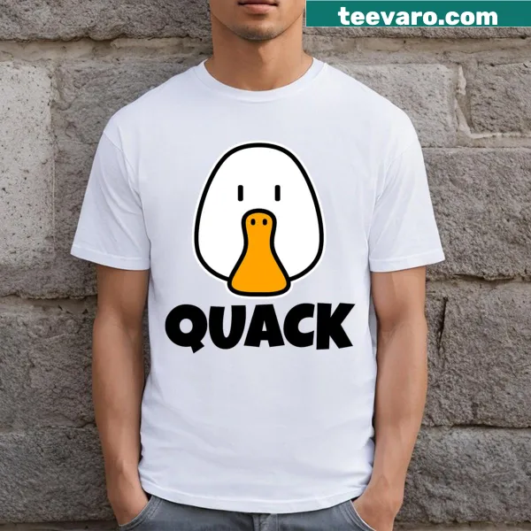 Cartoon duck face T-shirt for children